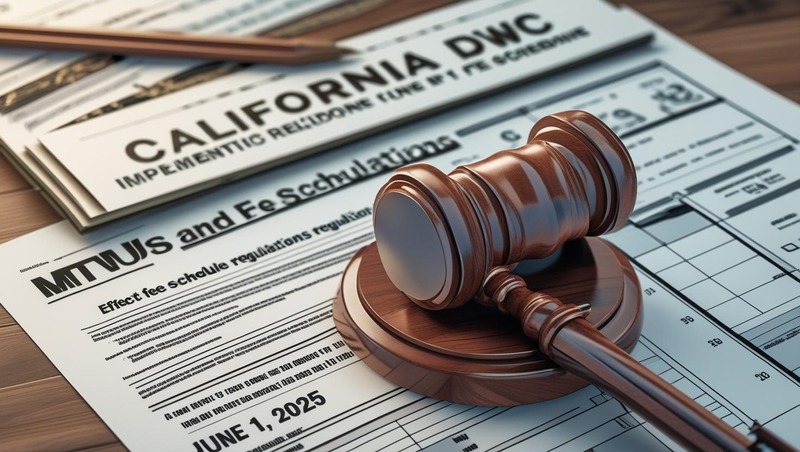 California Enacts 2025 DWC Revisions to MTUS and Fee Schedules